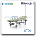 High Quanlity Stainless Steel Hospital Trolley Bed à vendre ST001
